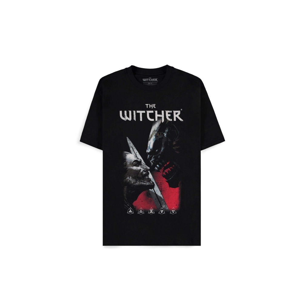 The Witcher - The Curse of Crows Herren TShirt - Schwarz